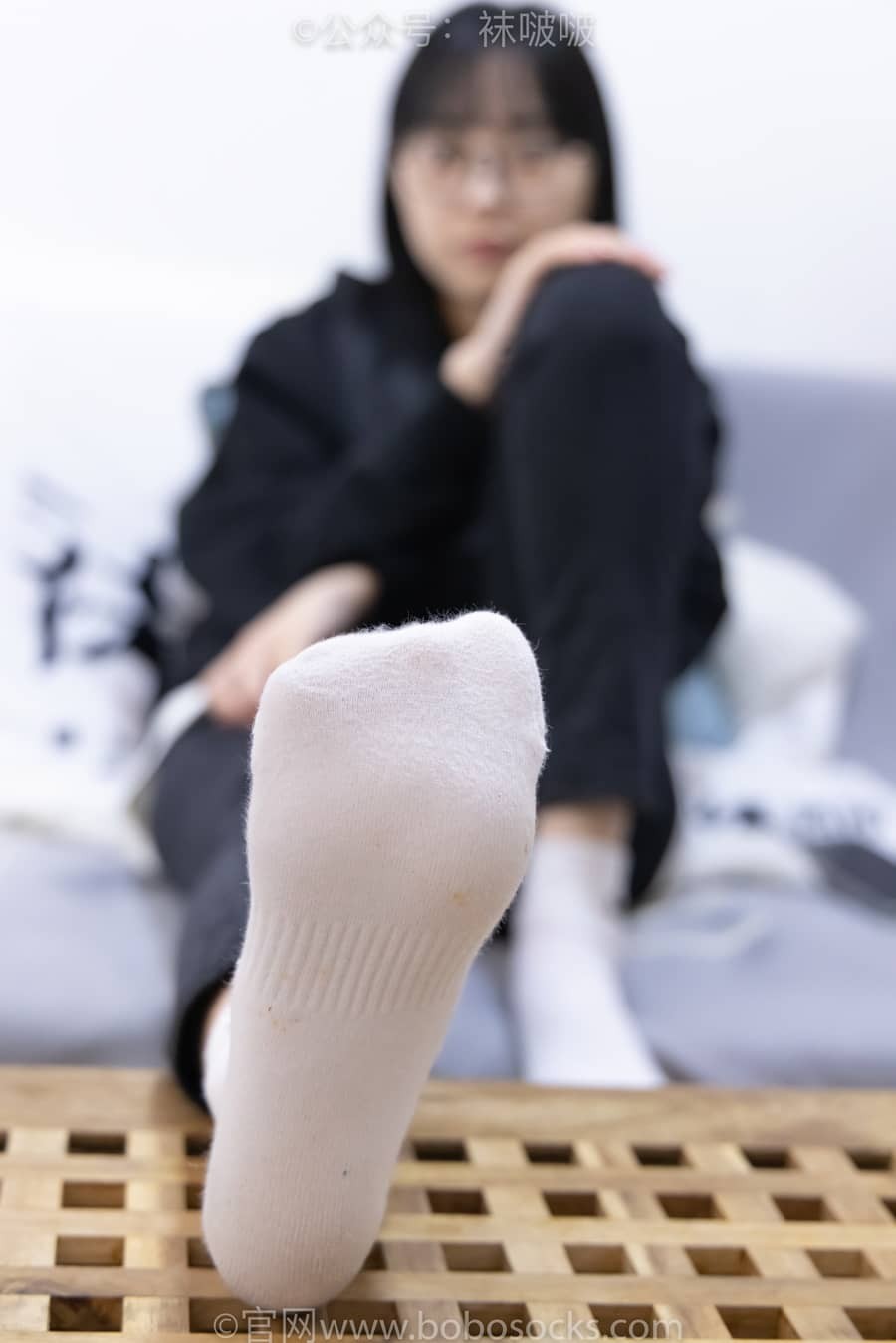 [BoBoSocks袜啵啵] NO.061 稚予-短靴、白棉袜、裸足 [145P1V6.96G]